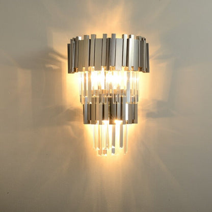 Art Deco Postmodern Stainless Steel Led Lamp