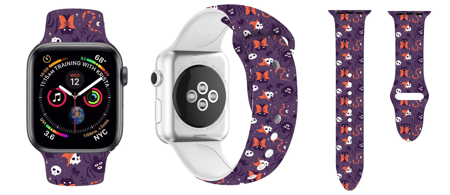 Halloween Silicone Strap for Apple Watch