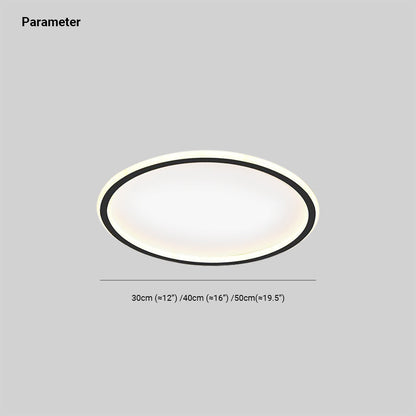 Modern Simple Round Ceiling Light For Living Room Bedrooom