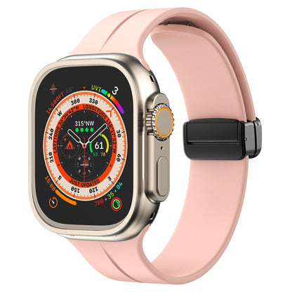 Silicone Magnetic Folding Band For Apple Watch