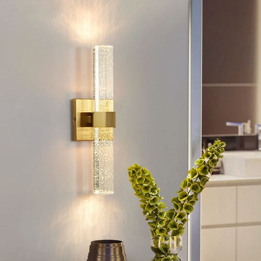 Celestial Shine Modern Golden Led Wall Lamp