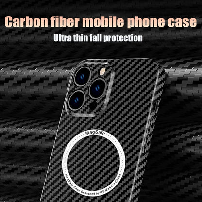 Indestructible Carbon Fiber Magnetic Wireless Charging iPhone Case On Sale