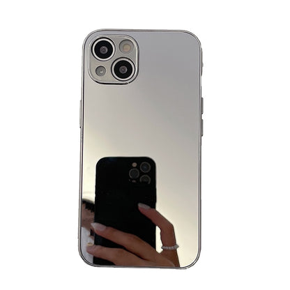 Silver Golden Mirror Shockproof Case for iPhone