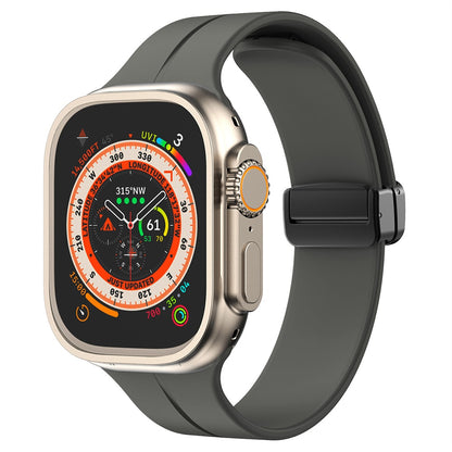 Silicone Magnetic Folding Band For Apple Watch