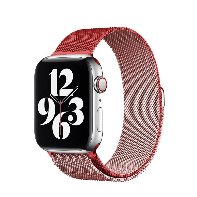 MILANESE Magnetic Loop Strap For Apple Watch Band