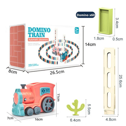 New Electric Domino Train Toy