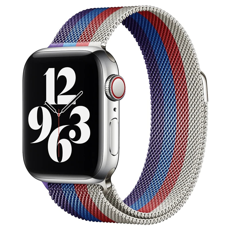 MILANESE Magnetic Loop Strap For Apple Watch Band