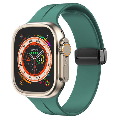 Silicone Magnetic Folding Band For Apple Watch