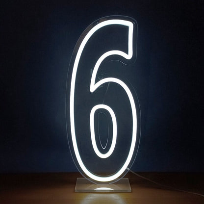 Large Light Neon Number