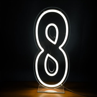 Large Light Neon Number