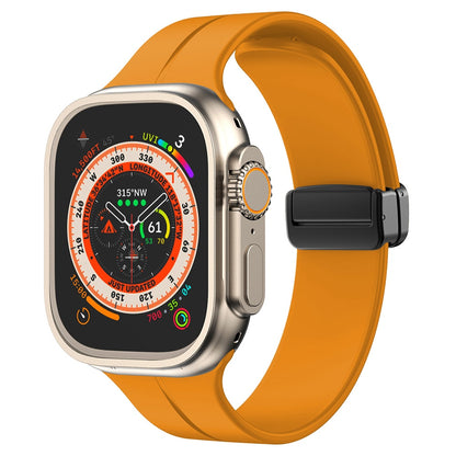 Silicone Magnetic Folding Band For Apple Watch