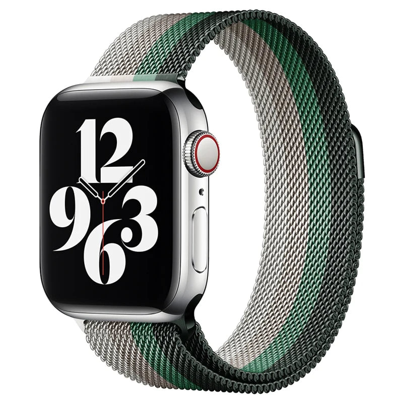 MILANESE Magnetic Loop Strap For Apple Watch Band