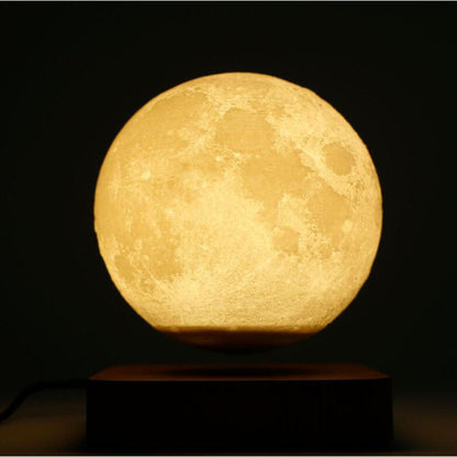 Levitating Moon Led Night Lamp