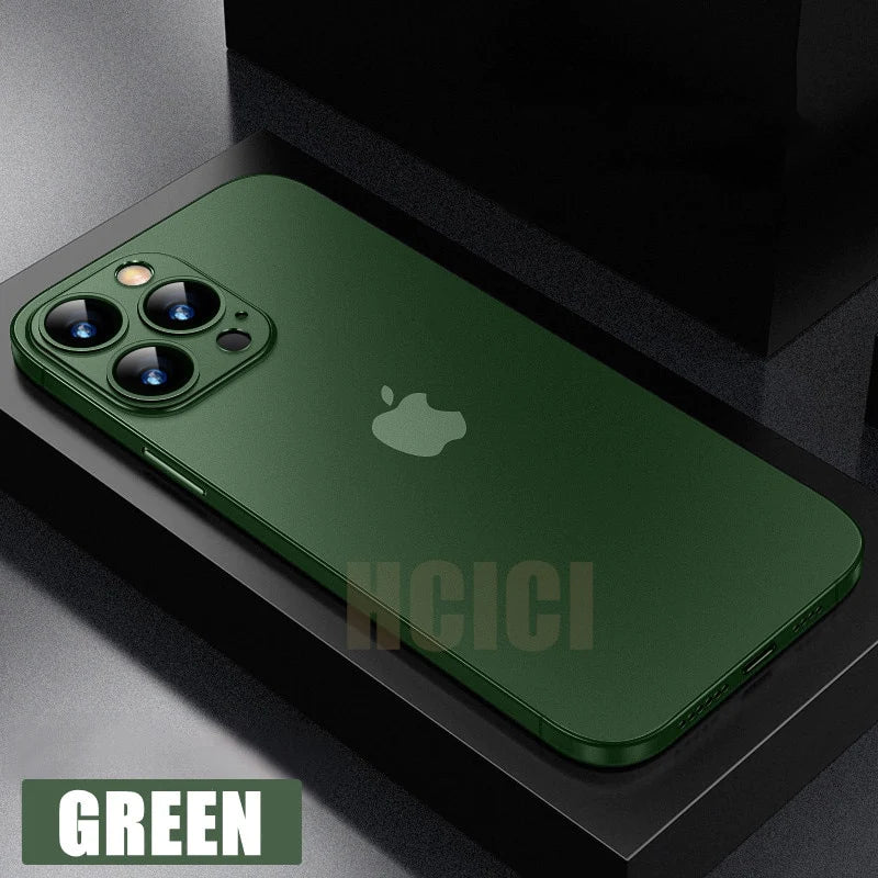 Ultra Thin 0.2mm Matte Case For iPhone