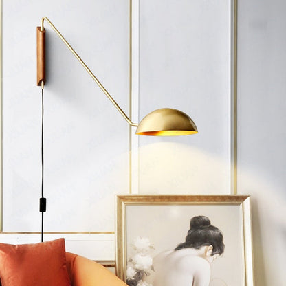 American Style Long Arm Wall Lamp