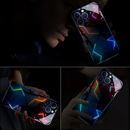 Advanced Technology smart voice-activated luminous mobile phone case For iPhone