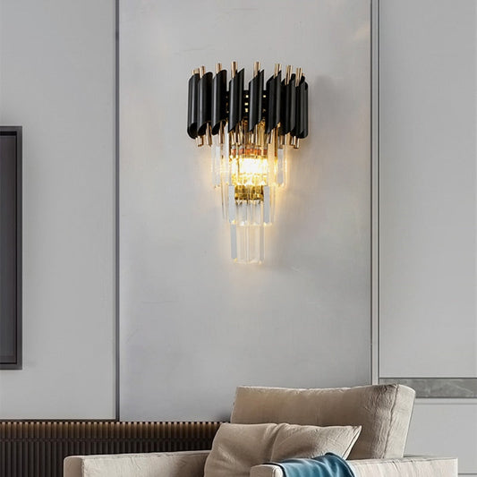 Modern Elegant Crystal Wall Light Led