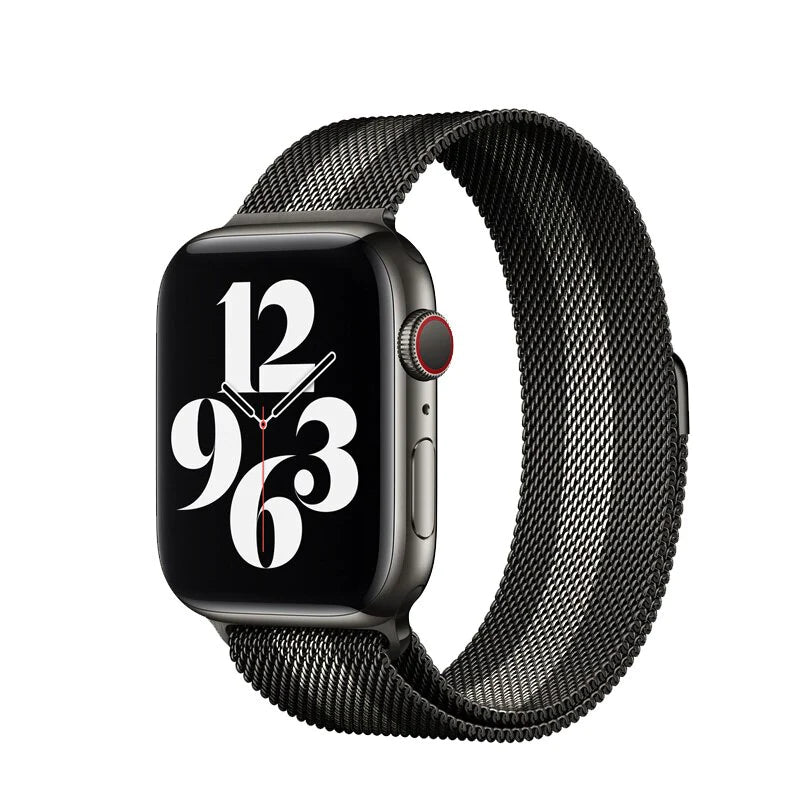 MILANESE Magnetic Loop Strap For Apple Watch Band