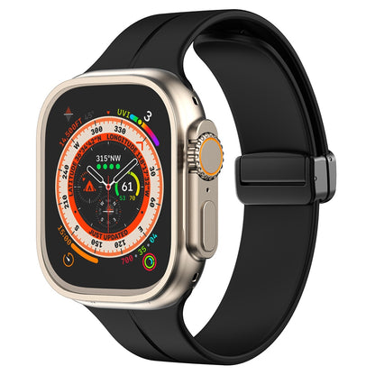 Silicone Magnetic Folding Band For Apple Watch