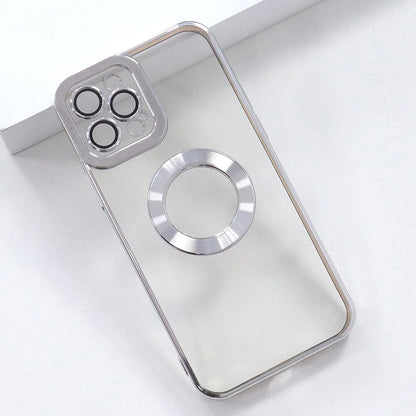 New Version 2.0 Transparent Electroplated iPhone Case With Camera Protector