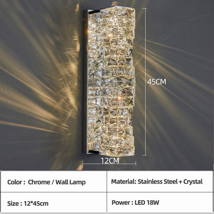 Creative Crystal Wall Lamps