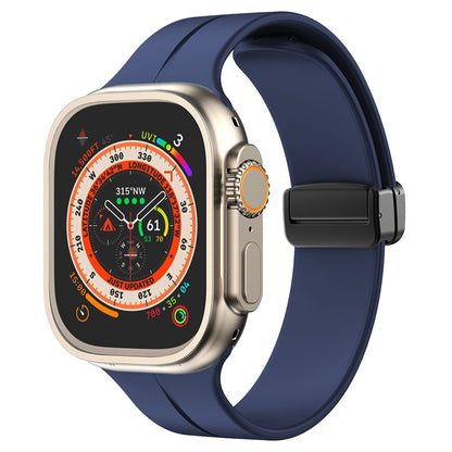 Silicone Magnetic Folding Band For Apple Watch