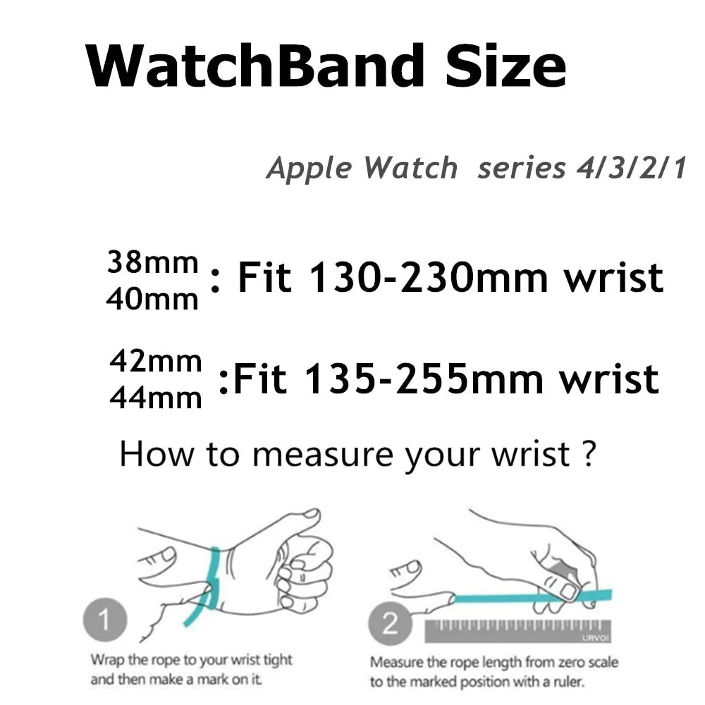 MILANESE Magnetic Loop Strap For Apple Watch Band