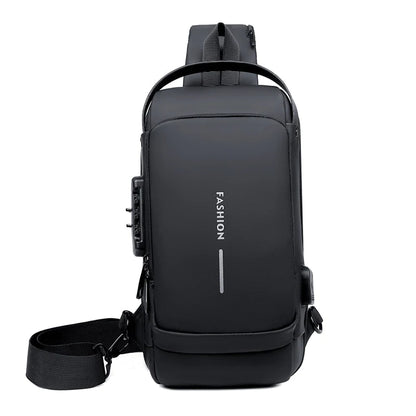 Anti-theft Waterproof Travel Bag With USB Charging Port on Sale