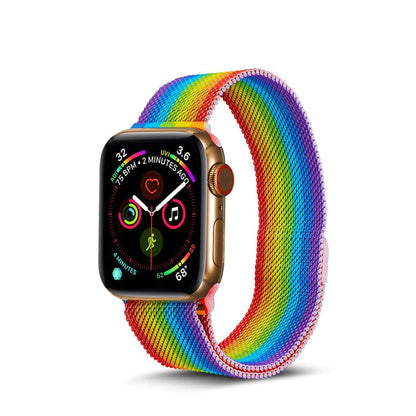 MILANESE Magnetic Loop Strap For Apple Watch Band