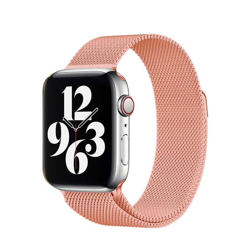 MILANESE Magnetic Loop Strap For Apple Watch Band