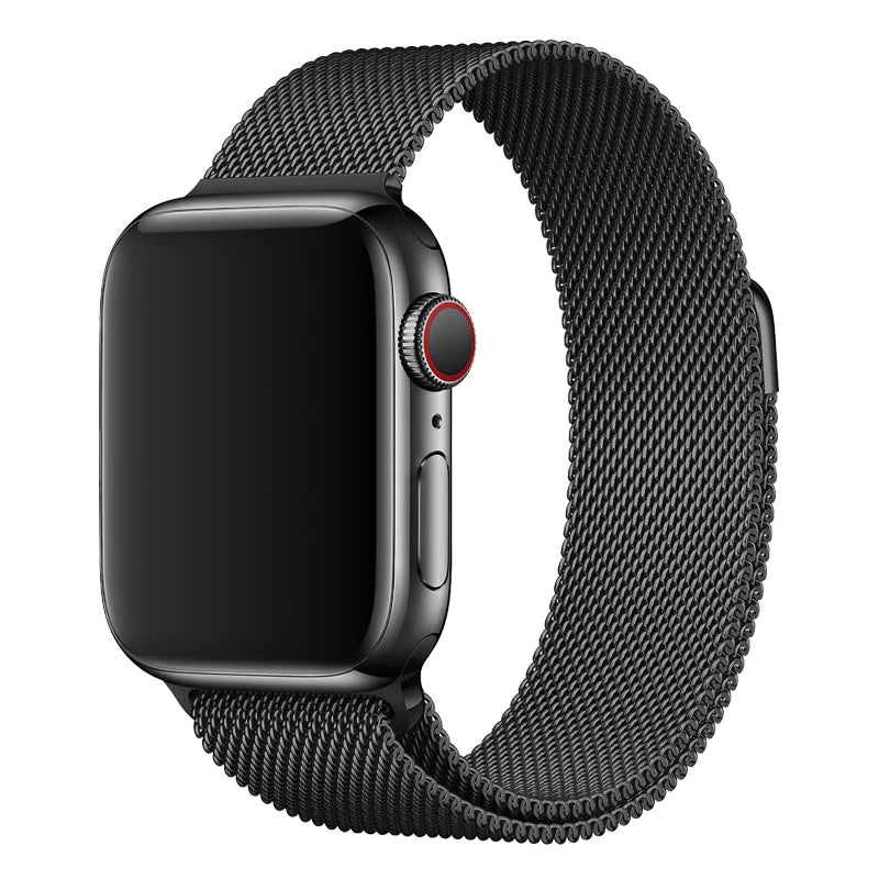 MILANESE Magnetic Loop Strap For Apple Watch Band