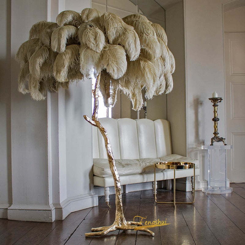 O'Moore Feather Floor Lamp