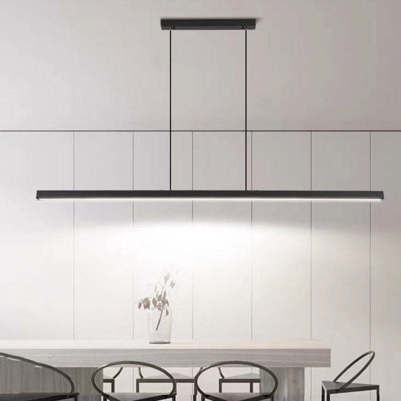 Modern Simple Linear LED Pendant Lamp For Dining Room