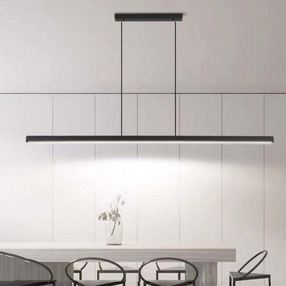 Modern Simple Linear LED Pendant Lamp For Dining Room