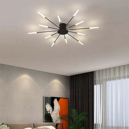 Lowry Flush-Mount Ceiling Light Fireworks