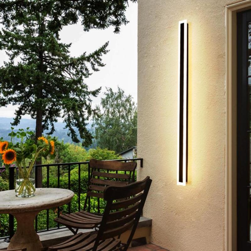 Edge Outdoor Waterproof Wall Lamp