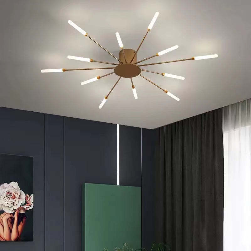 Lowry Flush-Mount Ceiling Light Fireworks