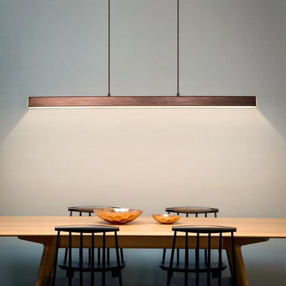 Modern Simple Linear LED Pendant Lamp For Dining Room