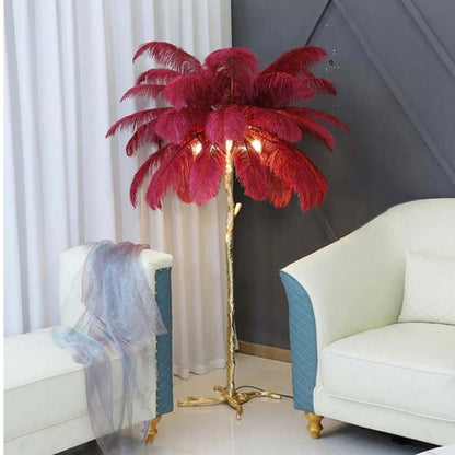 O'Moore Feather Floor Lamp