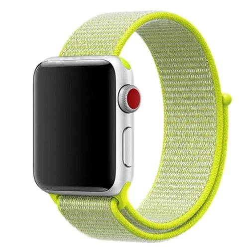 Woven Nylon Scratch Sport Loop, Two Colours for Apple Watch Strap