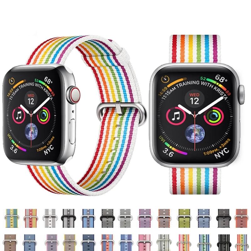 Nylon Multi-Colours Strap for Apple Watch