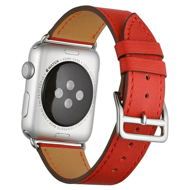 Leather Classic Buckle Strap for Apple Watch