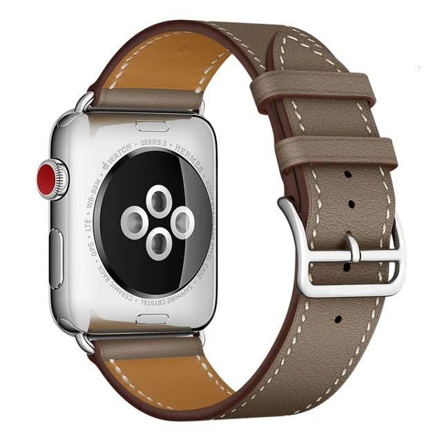 Leather Classic Buckle Strap for Apple Watch