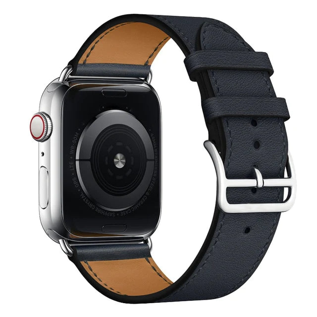 Leather Classic Buckle Strap for Apple Watch