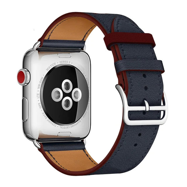 Leather Classic Buckle Strap for Apple Watch