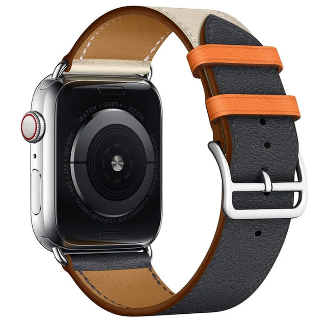 Leather Classic Buckle Strap for Apple Watch