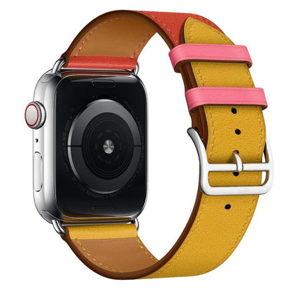 Leather Classic Buckle Strap for Apple Watch