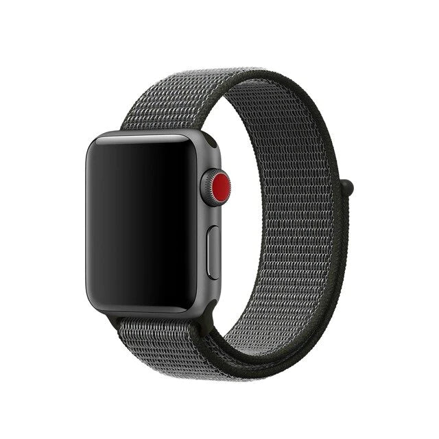 Woven Nylon Scratch Sport Loop for Apple Watch