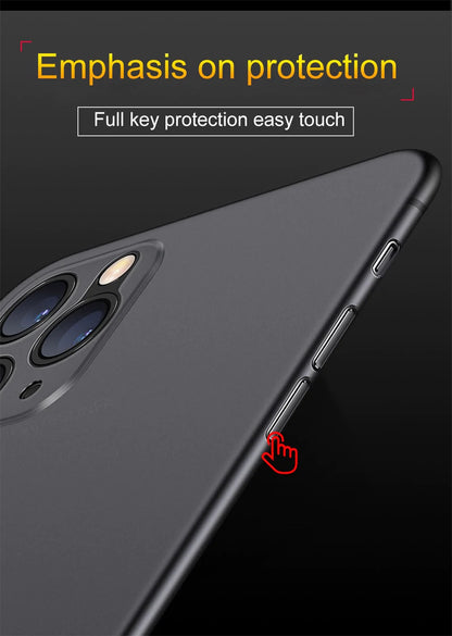 Ultra Thin 0.2mm Matte Case For iPhone