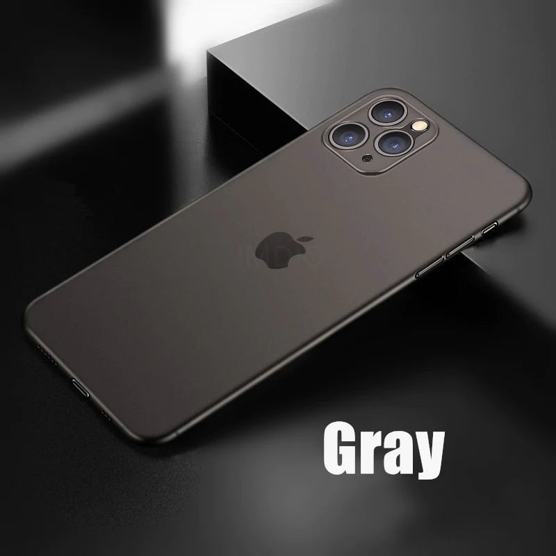 Ultra Thin 0.2mm Matte Case For iPhone